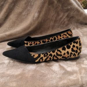 Crown Vintage Leopard Flats